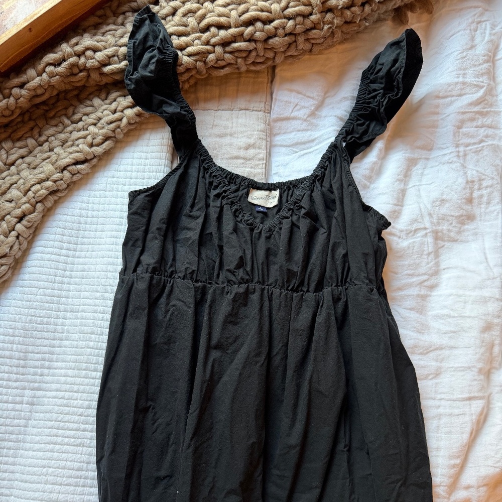 Universal Thread Flutter Cap Sleeve Maxi A-Line D… - image 1